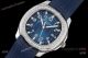 Swiss Quality Replica Patek Philippe Aquanaut 8215 Watch Diamond Bezel Blue Rubber Strap (2)_th.jpg